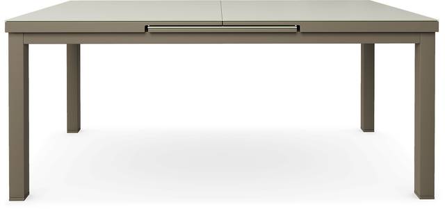 Solana Taupe 71-94 in. Rectangle Outdoor Dining Table - Thumbnail - Image 3
