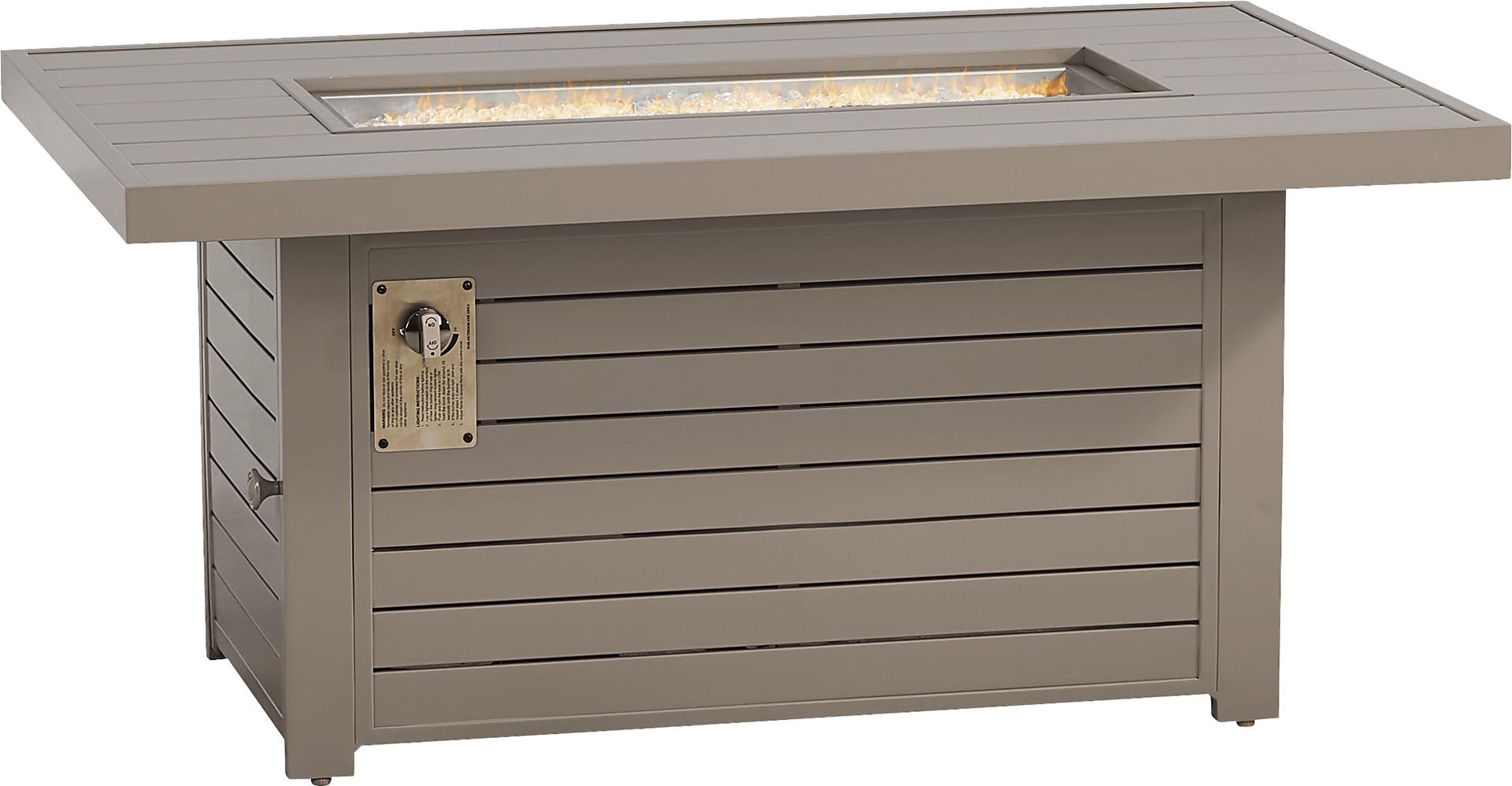 Solana Taupe Fire Pit