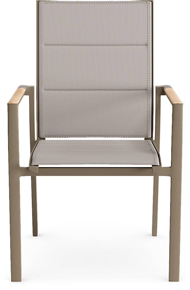 Solana Taupe 9 Pc 71-94 in. Rectangle Outdoor Dining Set - Thumbnail - Image 9