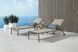Solana Taupe Outdoor Chaises, Set of 2