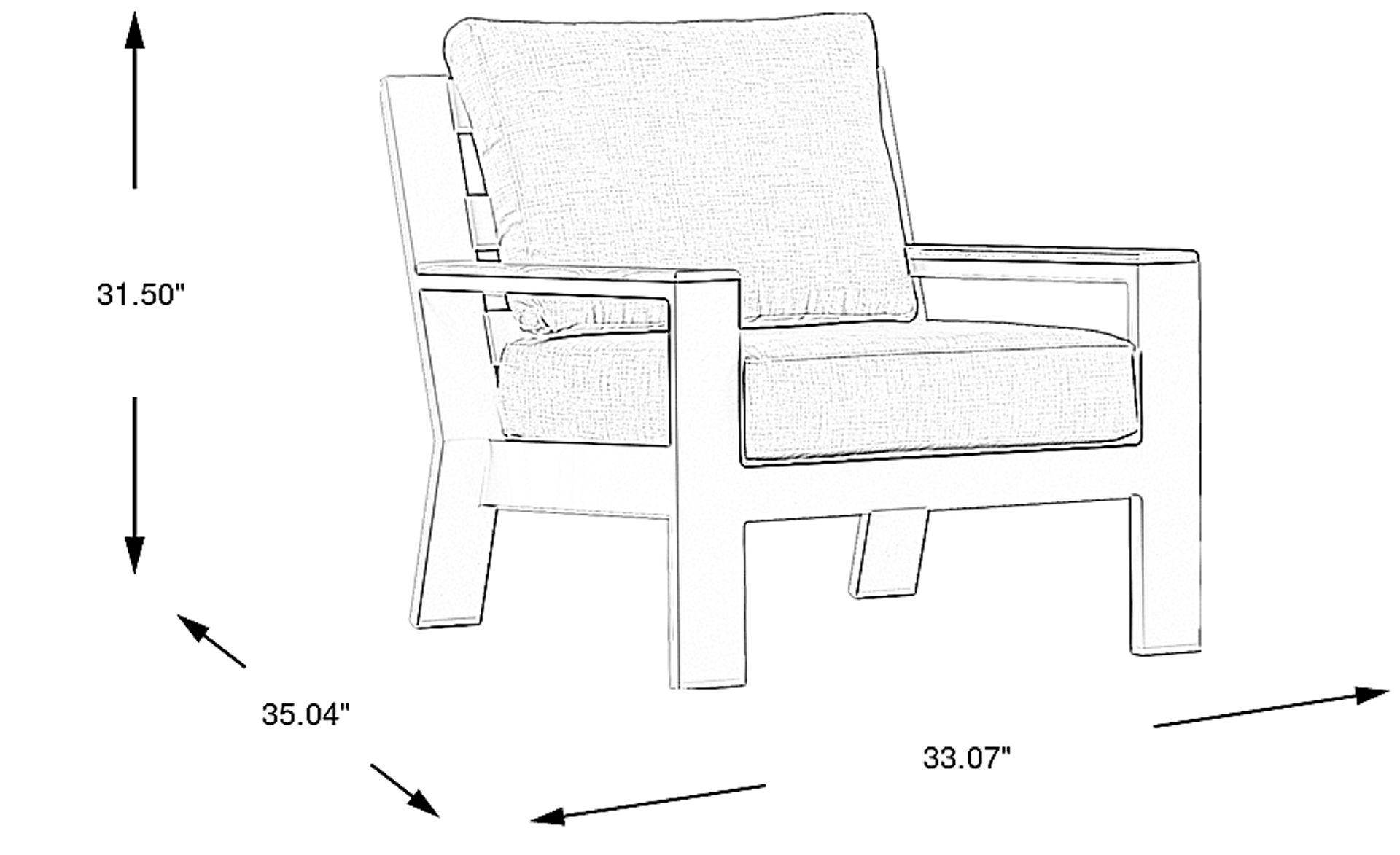 Dimension Image. Please refer to the Dimension Tab on this page for dimension details.