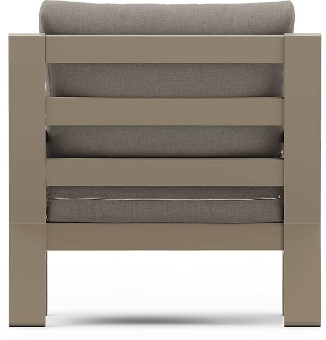 Solana Taupe 4 Pc Outdoor Loveseat Seating Set With Mushroom Cushions - Thumbnail - Image 9