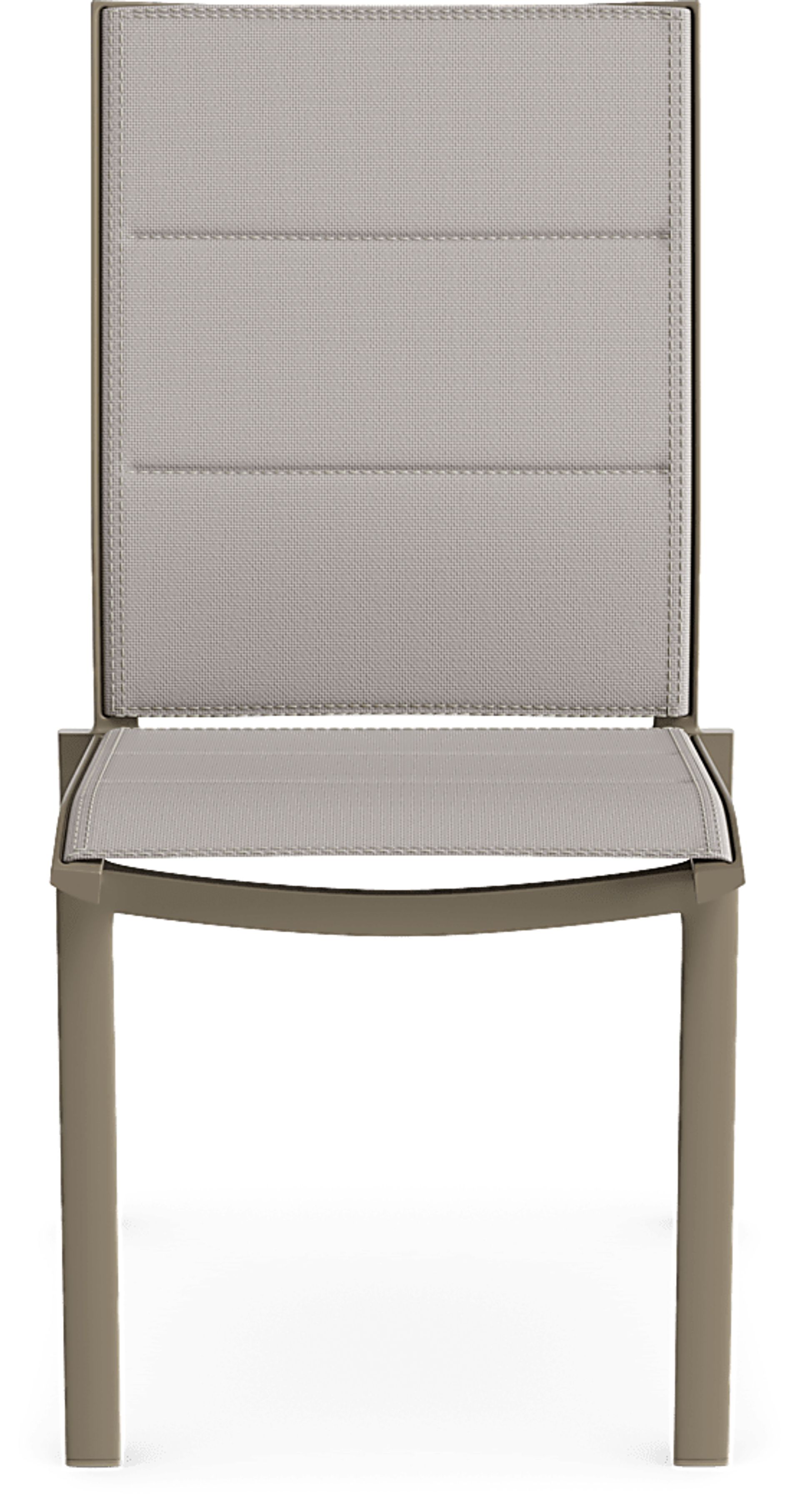 Solana Taupe 5 Pc 70 in. Rectangle Outdoor Dining Set - Image 7