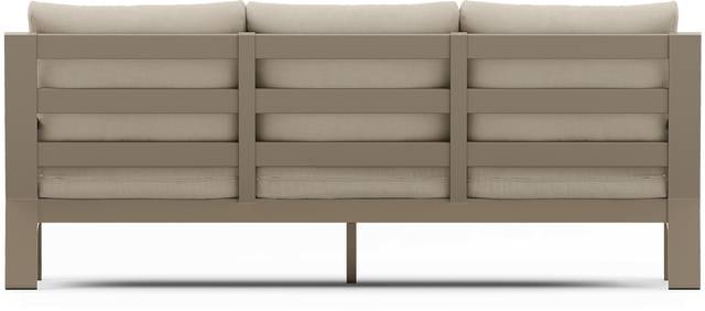 Solana Taupe 4 Pc Outdoor Sofa Seating Set With Buff Cushions - Thumbnail - Image 5