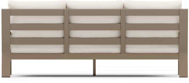 Solana Taupe 4 Pc Outdoor Sofa Seating Set With Natural Cushions - Thumbnail - Image 5