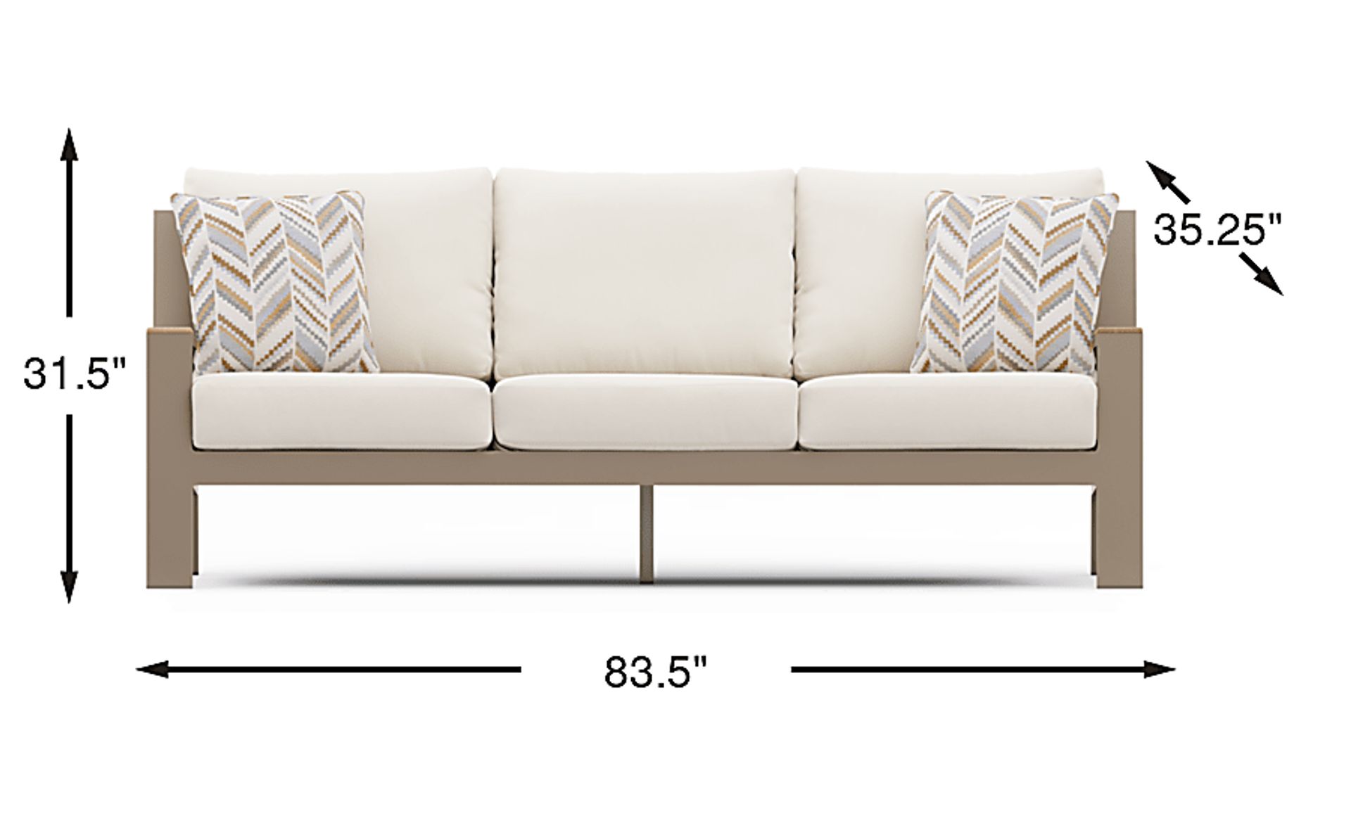 Dimension Image. Please refer to the Dimension Tab on this page for dimension details.