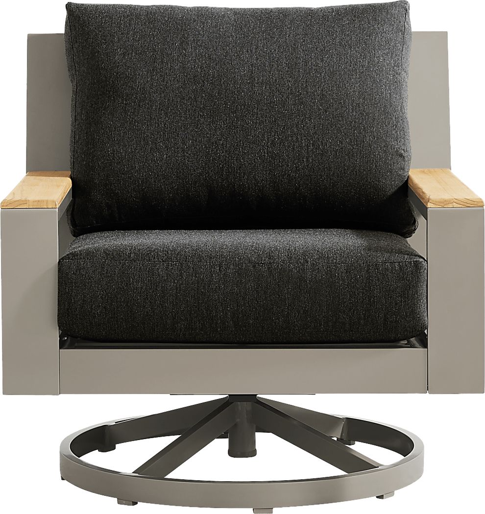 Solana Swivel Rocker Club Chair - Thumbnail 2