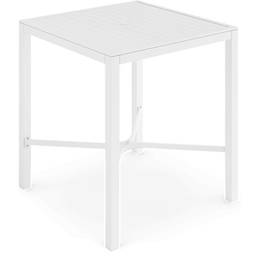 square bar height dining table