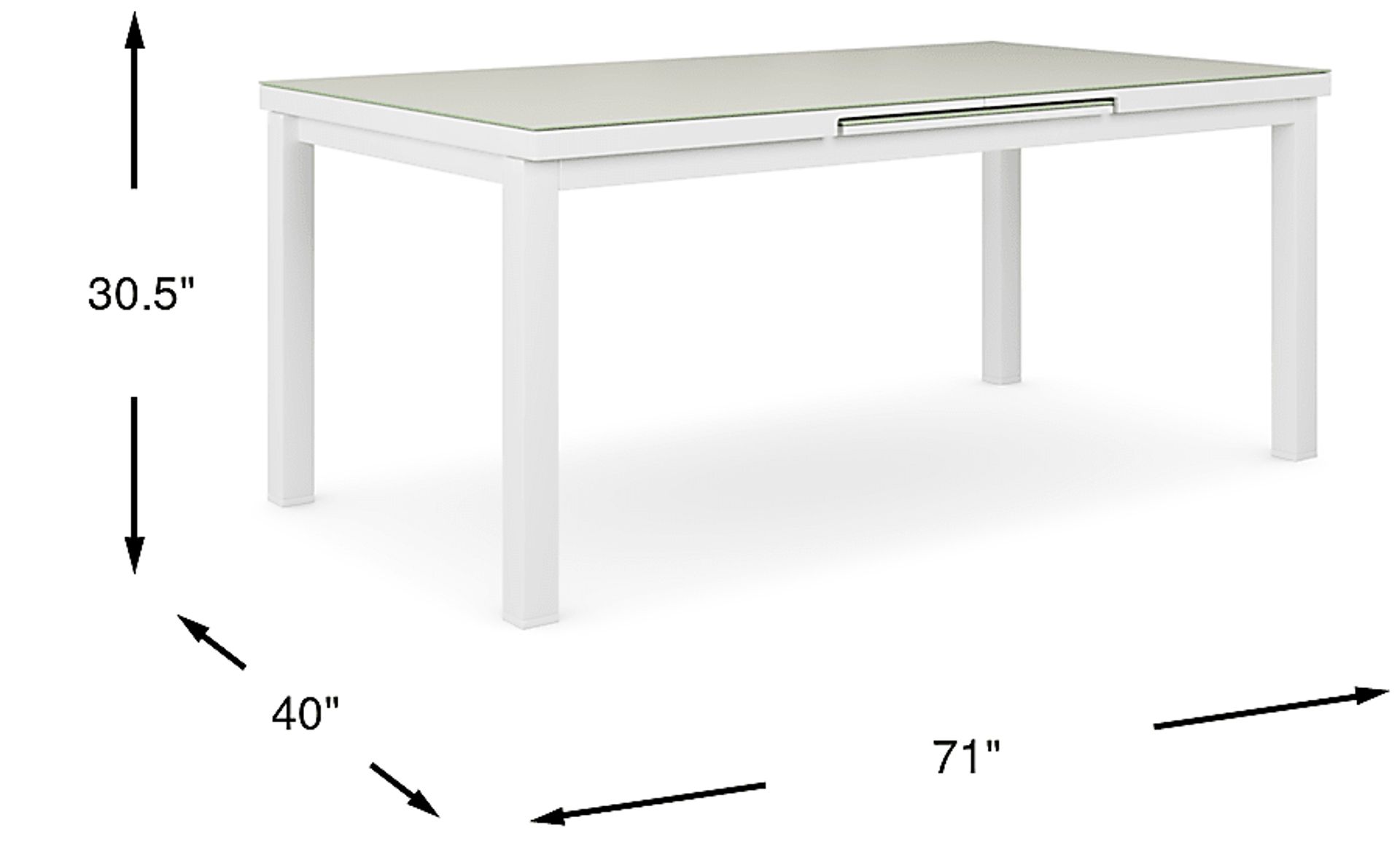 Dimension Image. Please refer to the Dimension Tab on this page for dimension details.