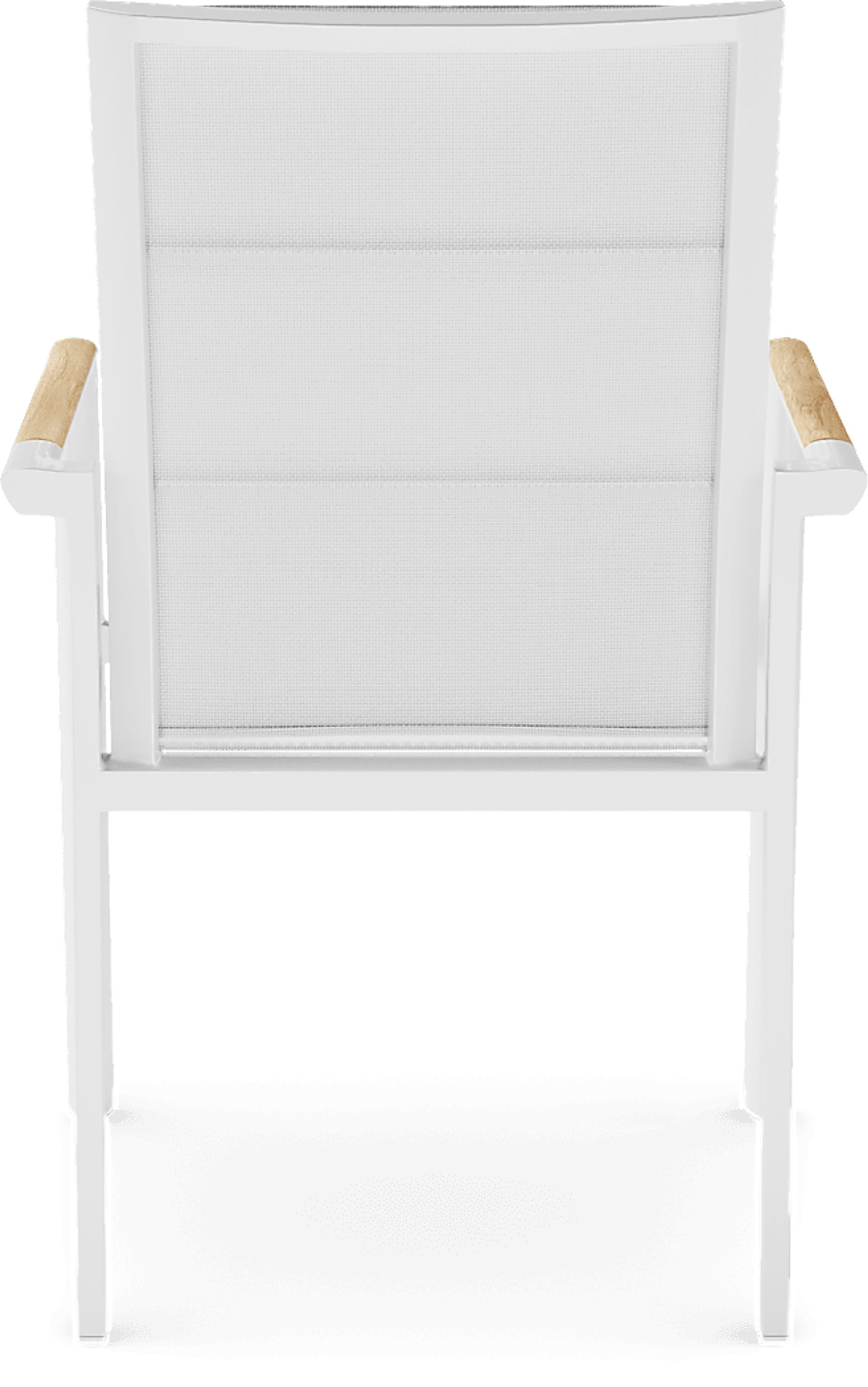 Solana White 7 Pc 70 in. Rectangle Outdoor Dining Set - Image 10