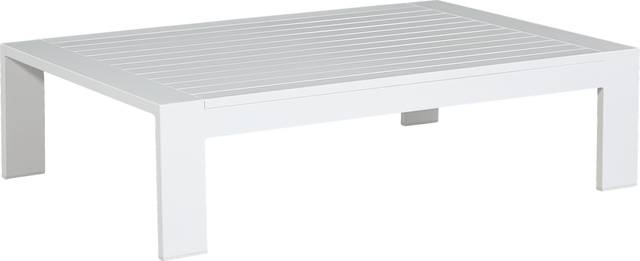 Solana White Outdoor Cocktail Table - Thumbnail - Image 1