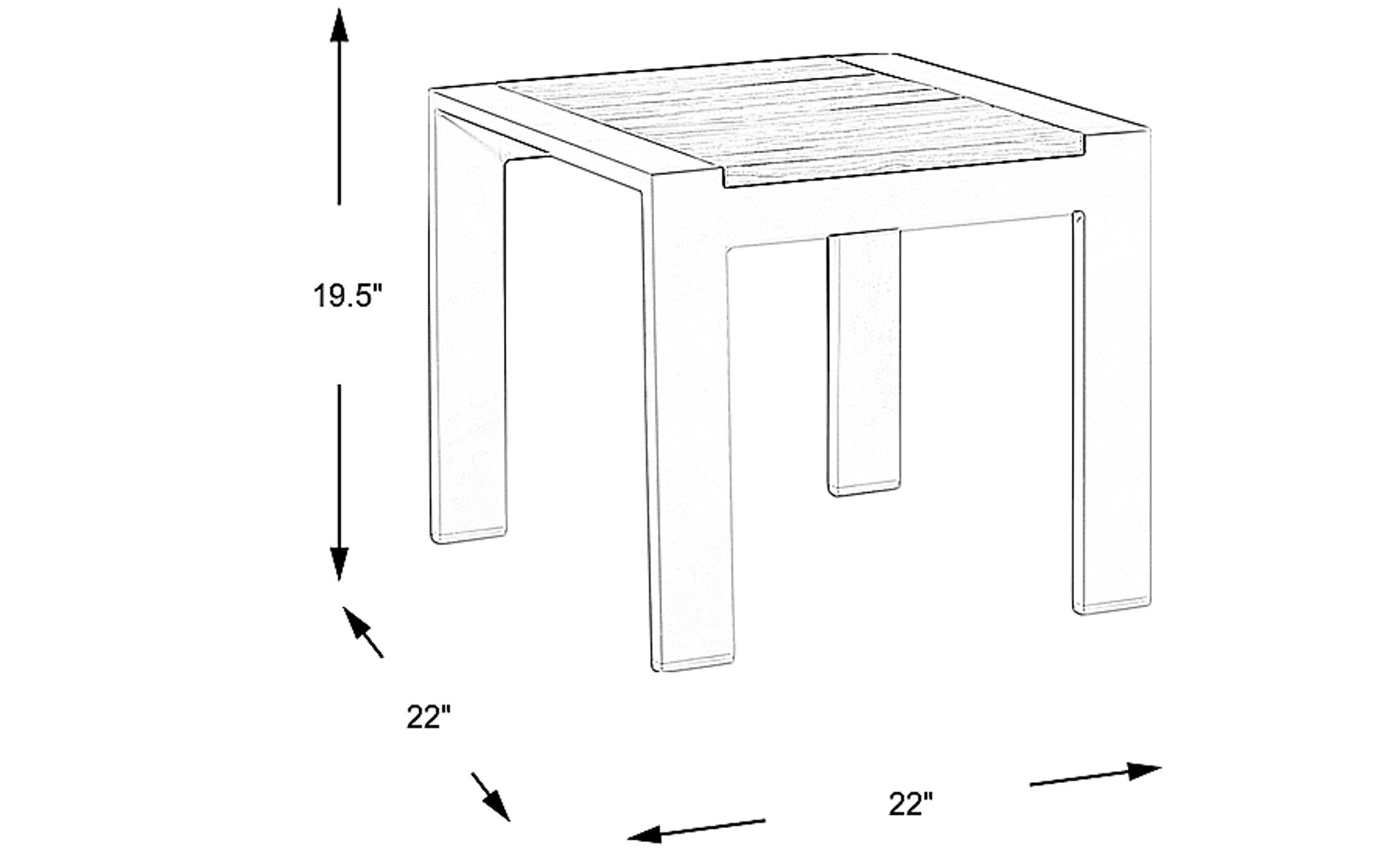Dimension Image. Please refer to the Dimension Tab on this page for dimension details.