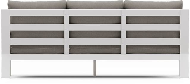 Solana White 4 Pc Outdoor Sofa Seating Set With Mushroom Cushions - Thumbnail - Image 5