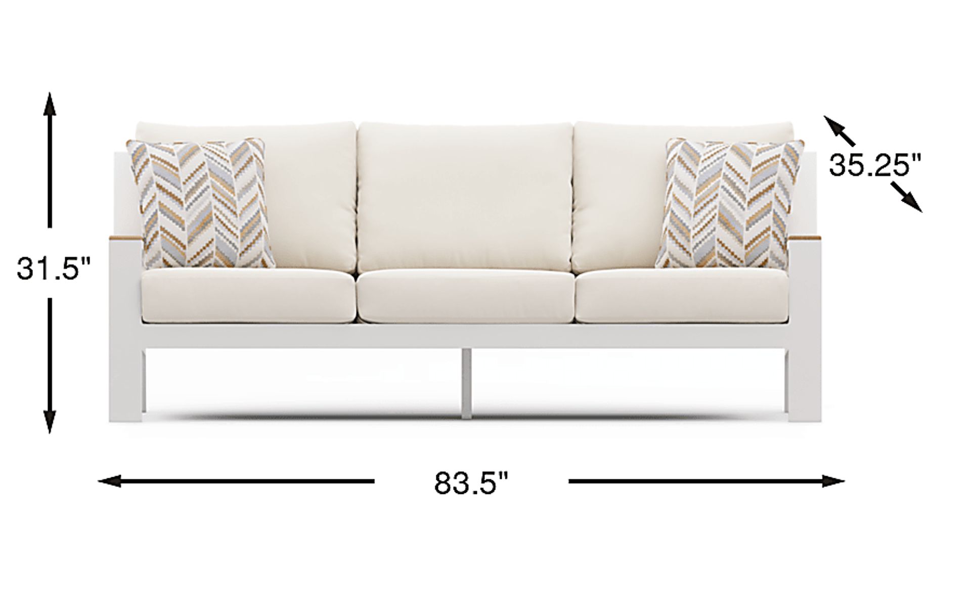 Dimension Image. Please refer to the Dimension Tab on this page for dimension details.