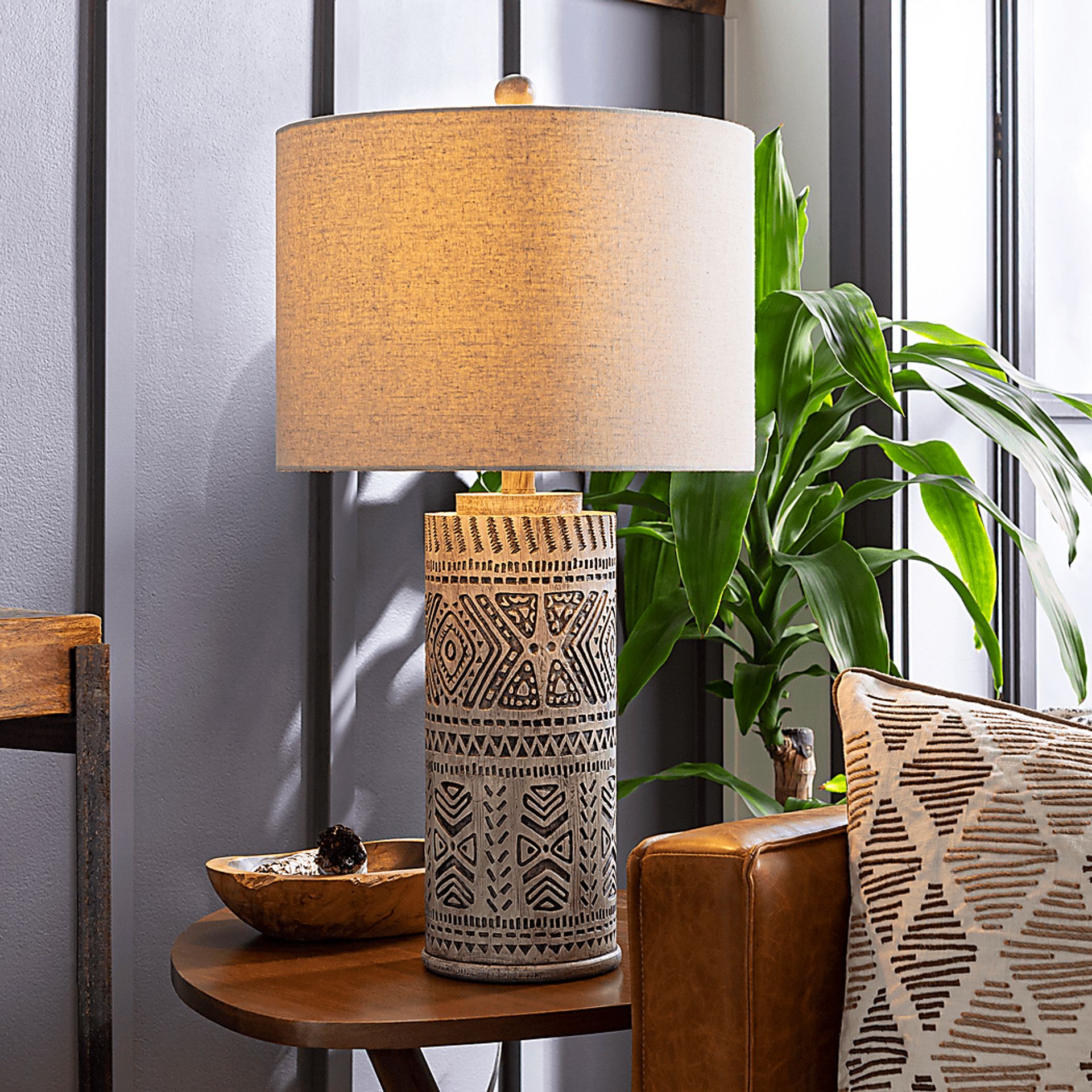 Solano Nest Taupe Lamp - Image 3