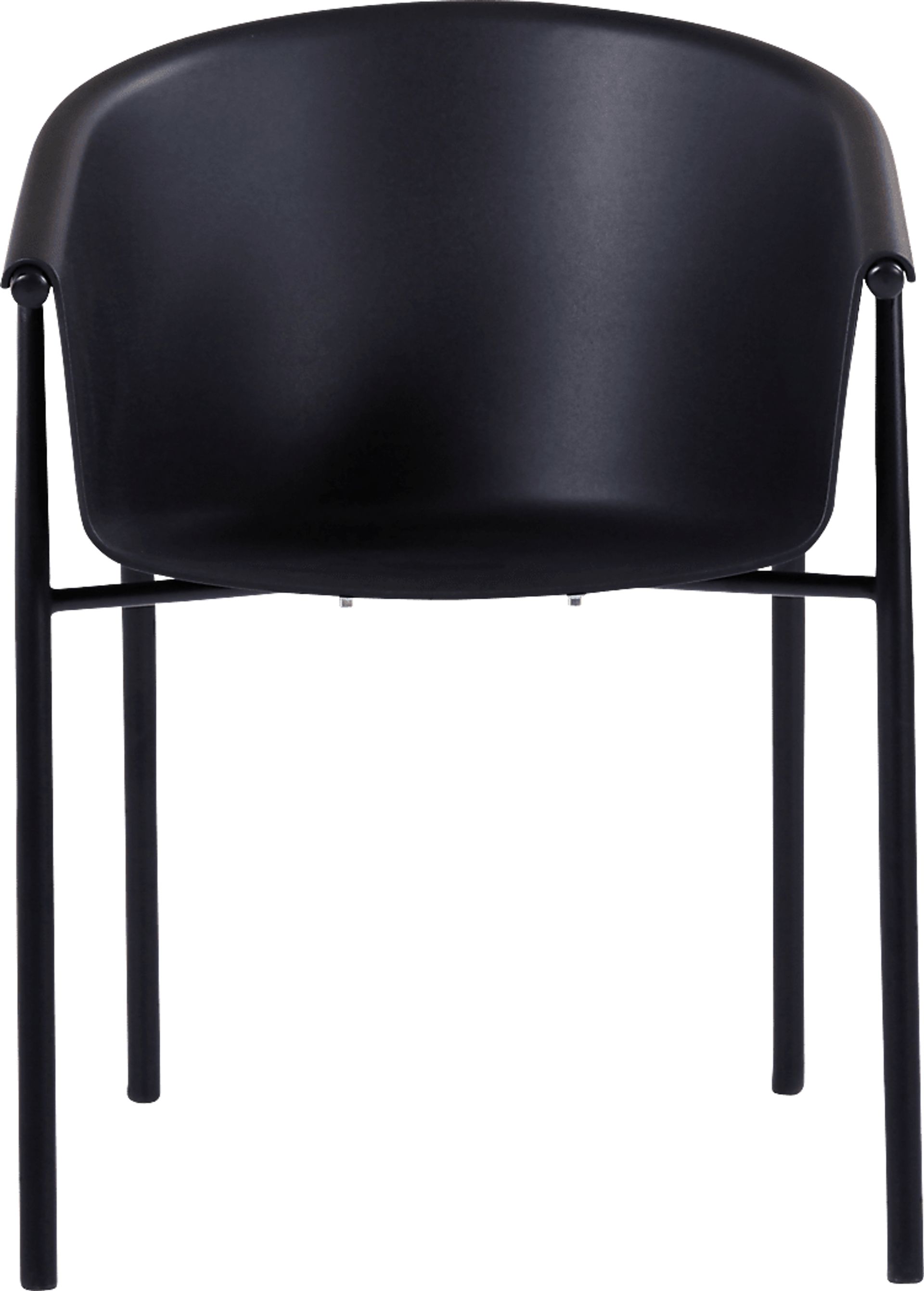 Soldau Black Outdoor Side Chair - Image 2