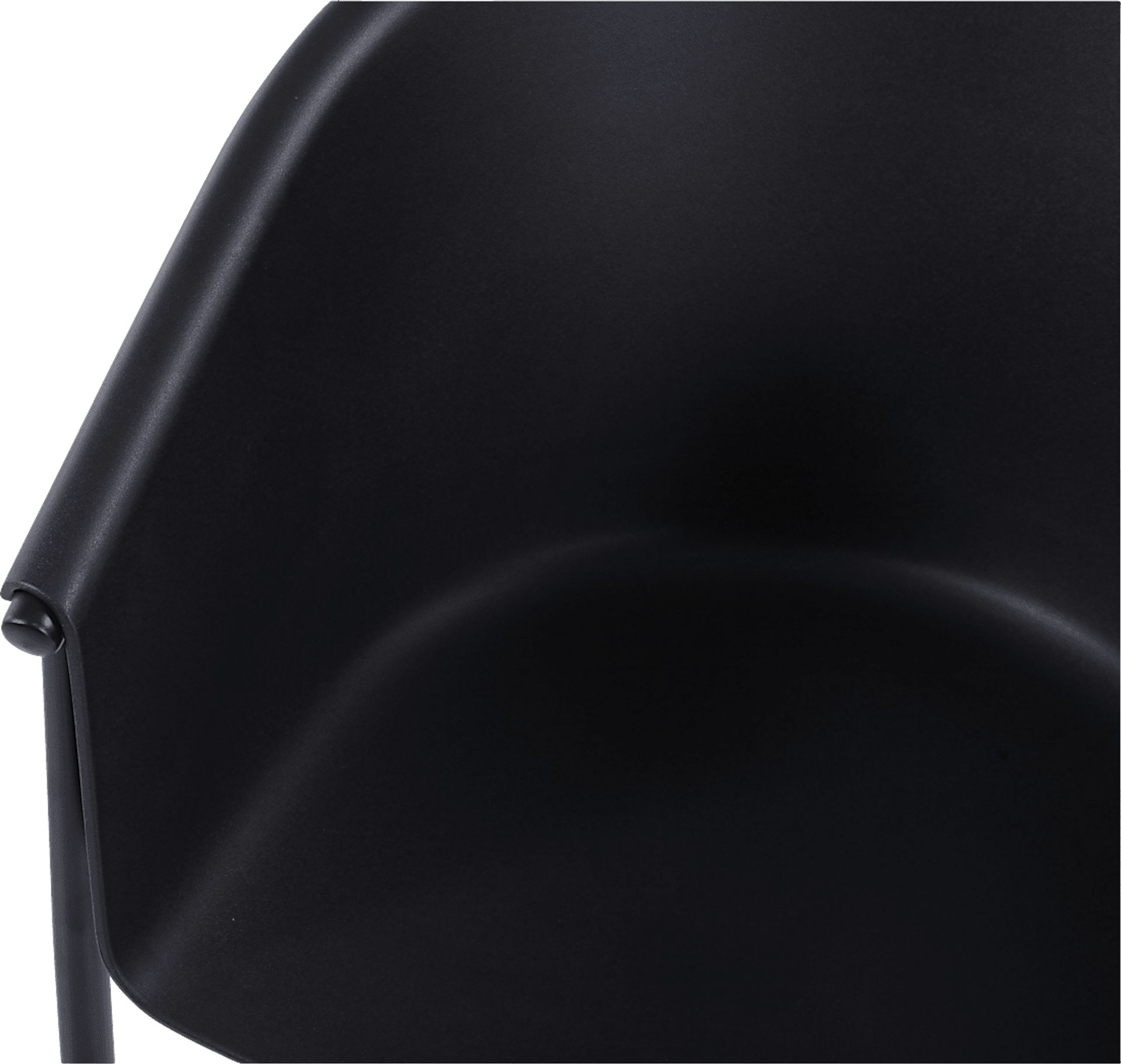 Soldau Black Outdoor Side Chair - Image 6
