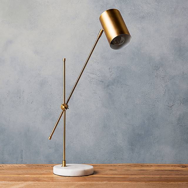 Soledad Home Gold Lamp - Thumbnail - Image 2