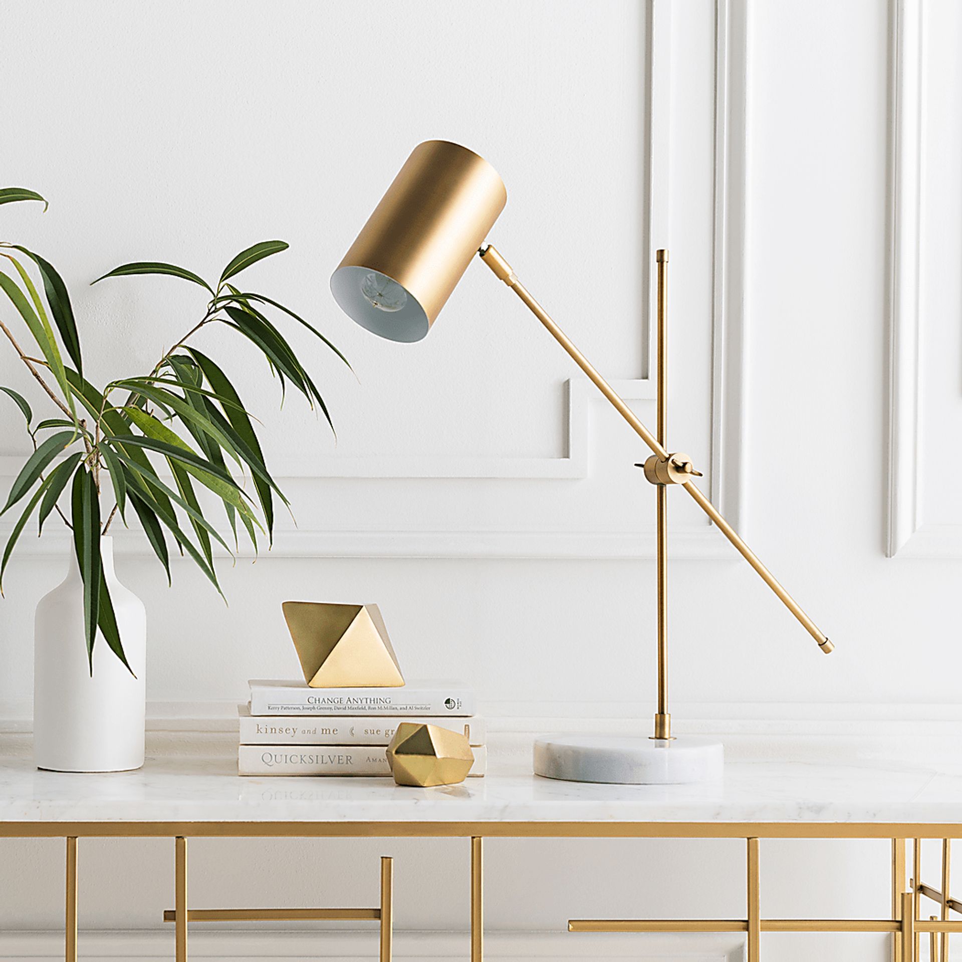 Soledad Home Gold Lamp - Image 3