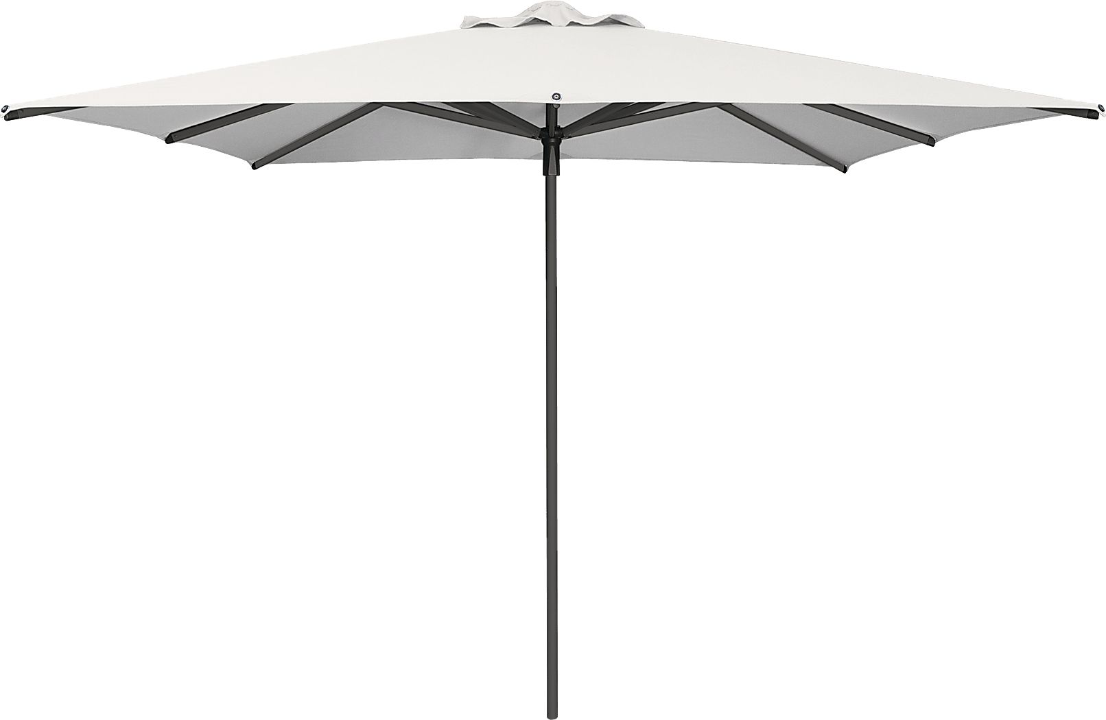 Soleil 8' Square Natural Outdoor Umbrella
