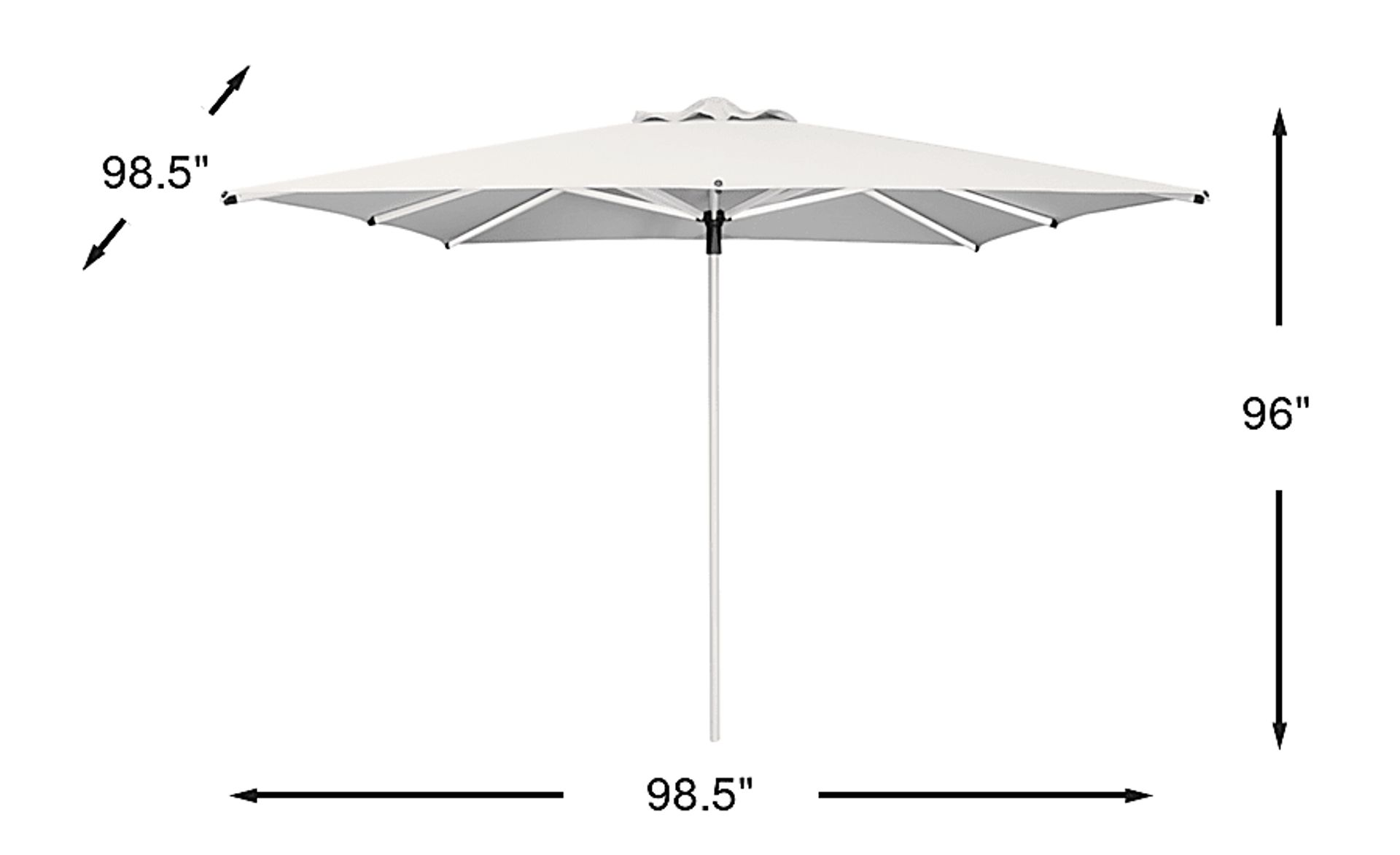 Dimension Image. Please refer to the Dimension Tab on this page for dimension details.