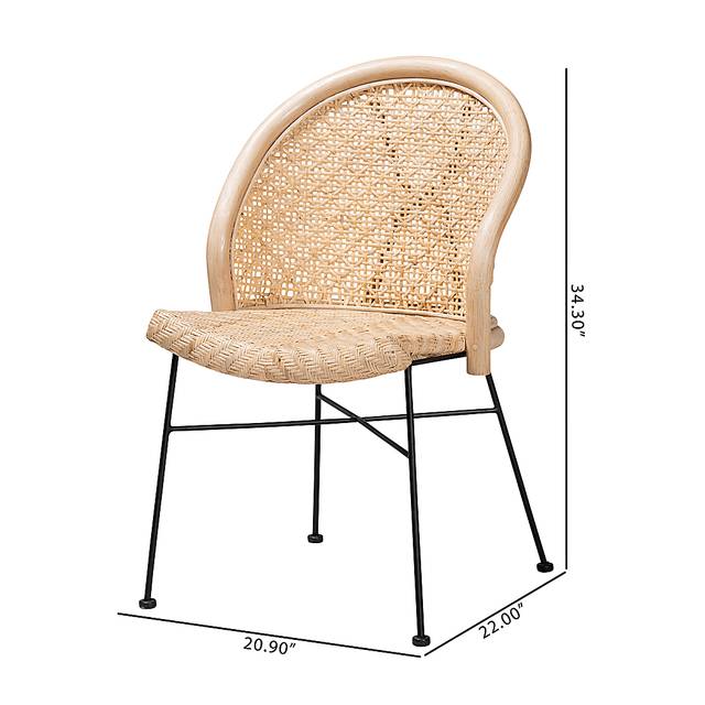 Solferino Natural Dining Chair - Thumbnail - Image 10