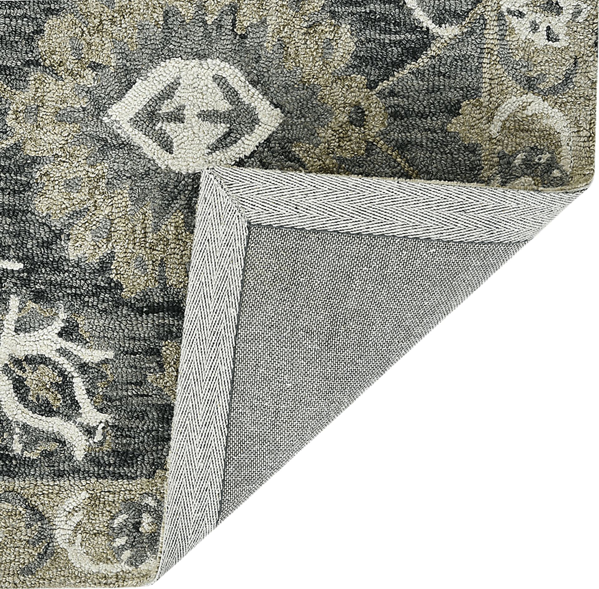 Soline Gray 5' x 8' Rug - Image 2