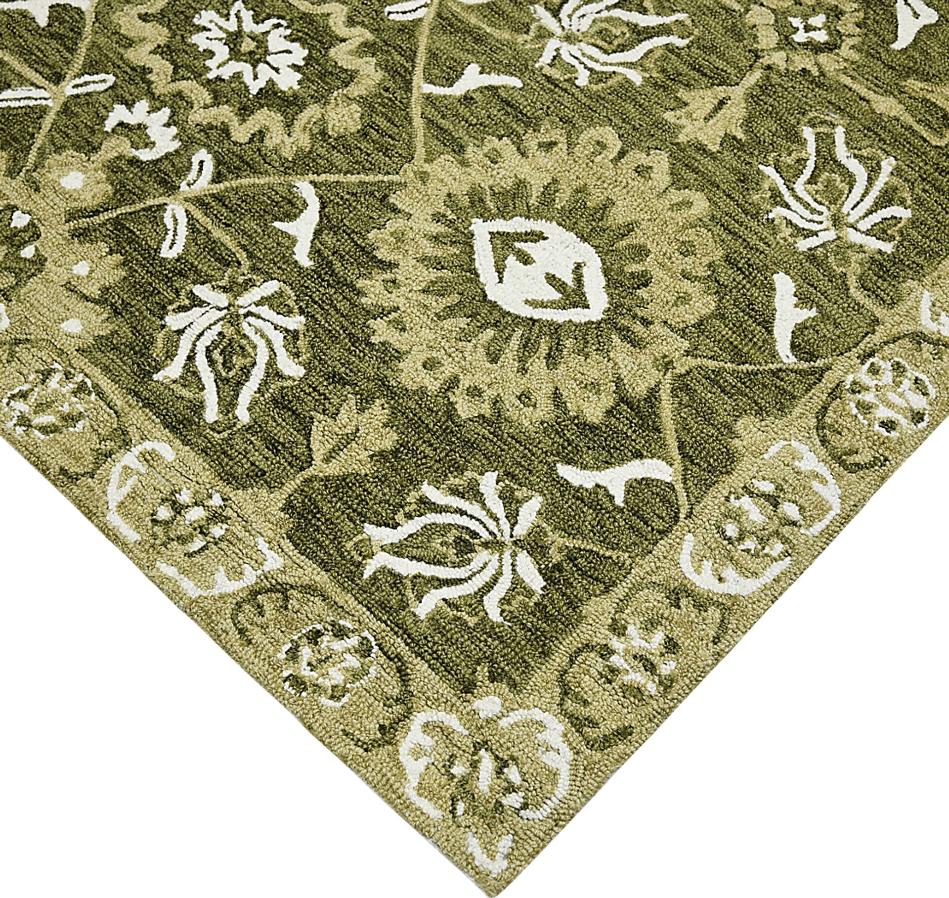 Soline Green 5' x 8' Rug - Image 3