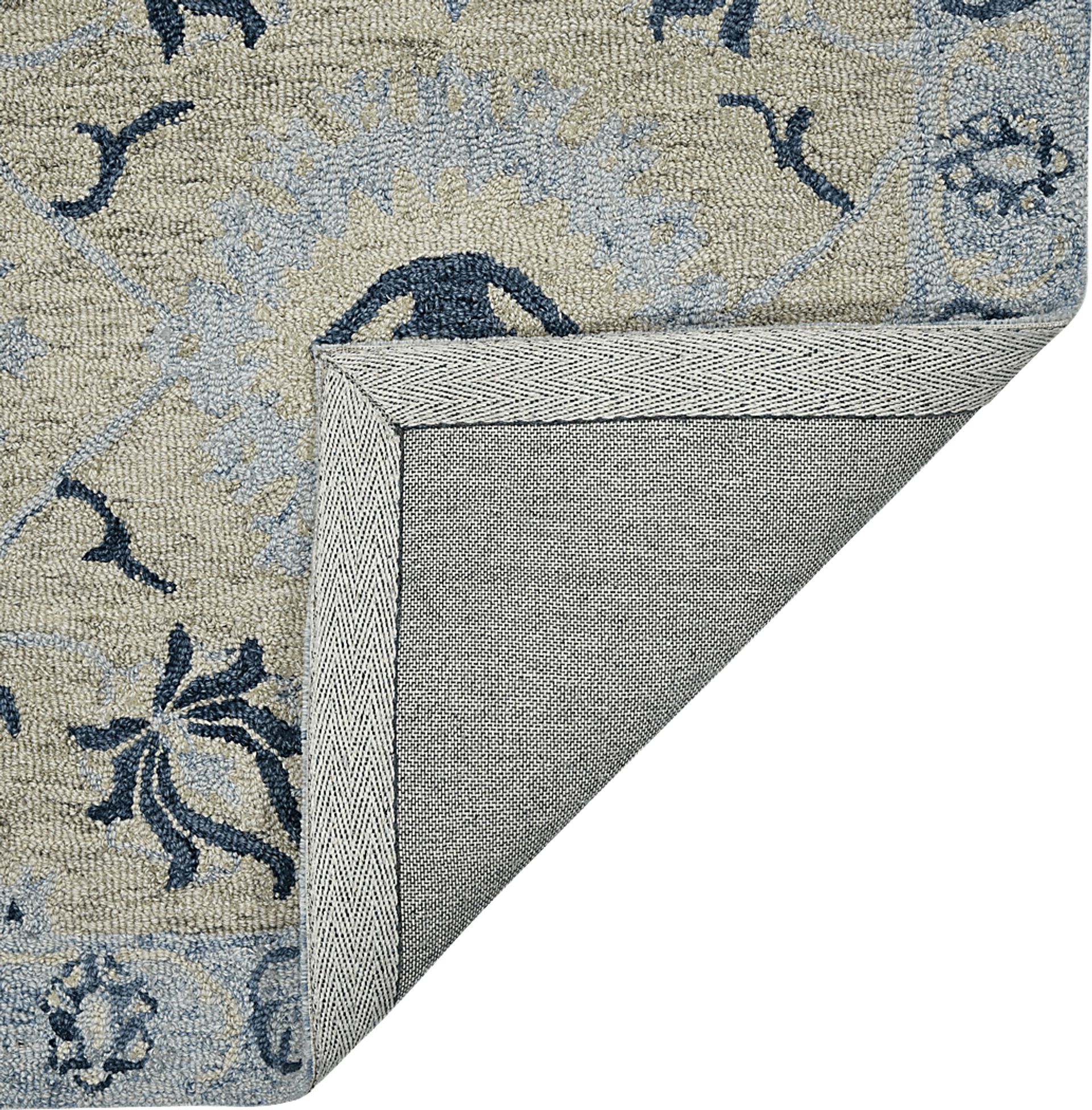 Soline Light Blue 8' x 10' Rug - Image 3