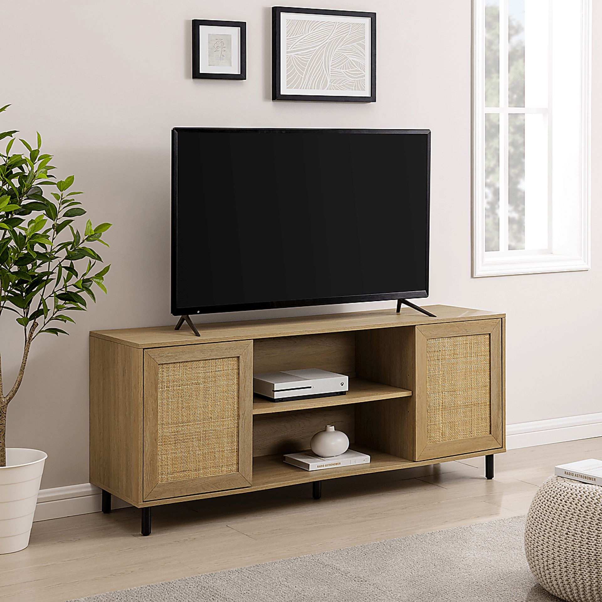 Sollway Oak 58 in. Console - Image 6