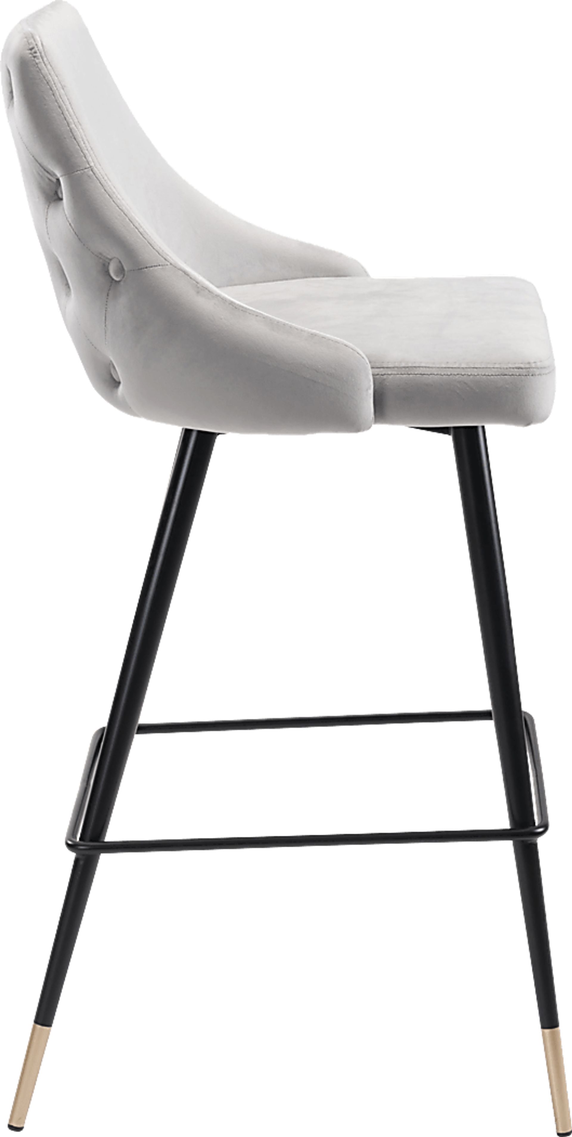 Solveig Gray Barstool - Image 3