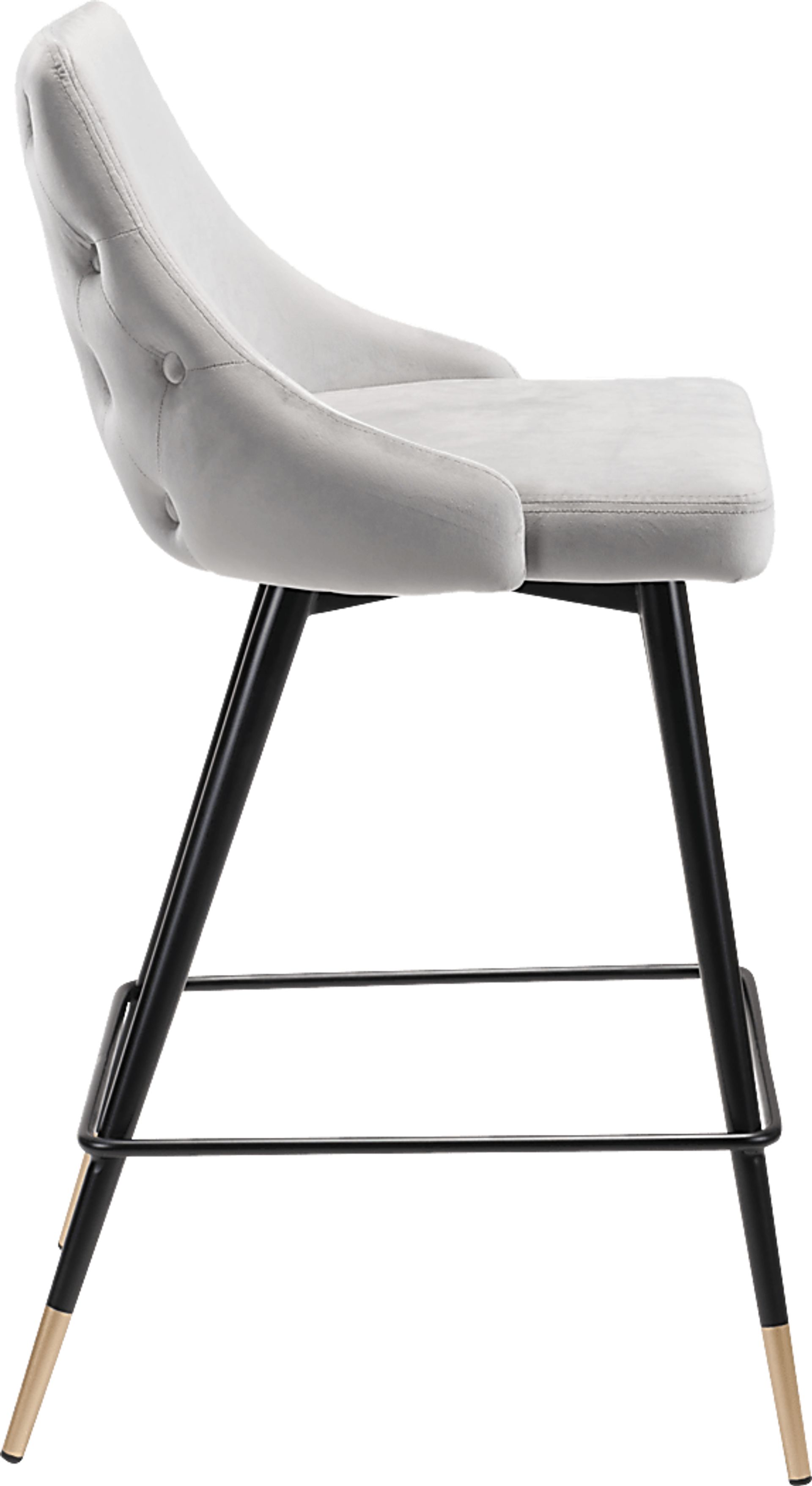 Solveig Gray Counter Height Stool - Image 3