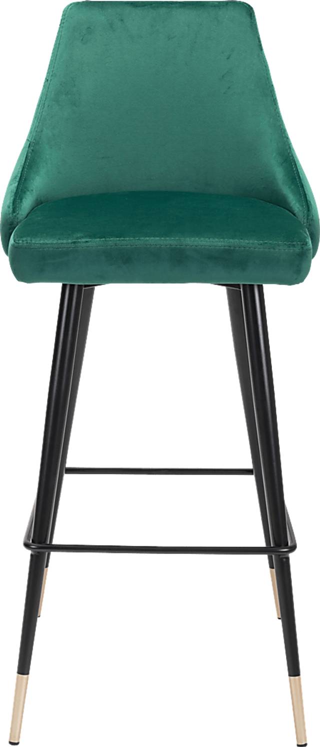 Solveig Green Barstool - Thumbnail - Image 2