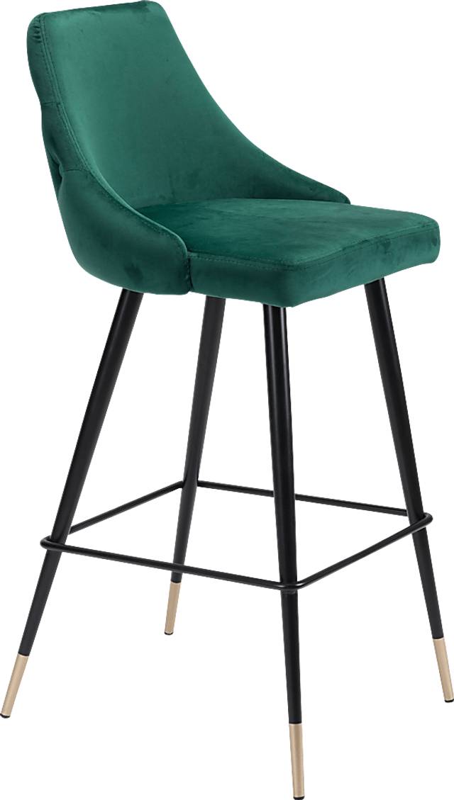 Solveig Green Barstool - Thumbnail - Image 1