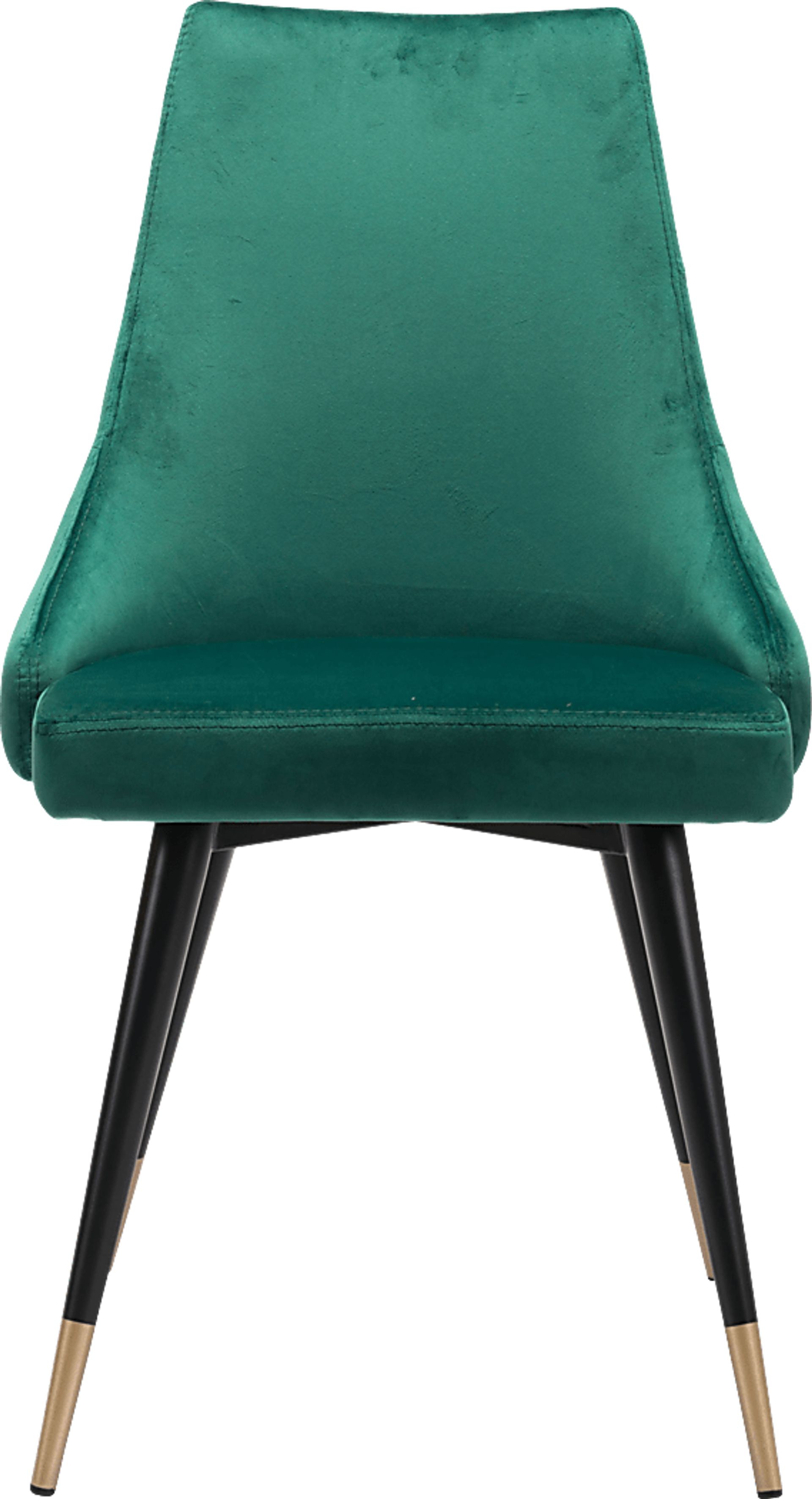 Solveig Green Side Chair, Set of 2 - Image 3