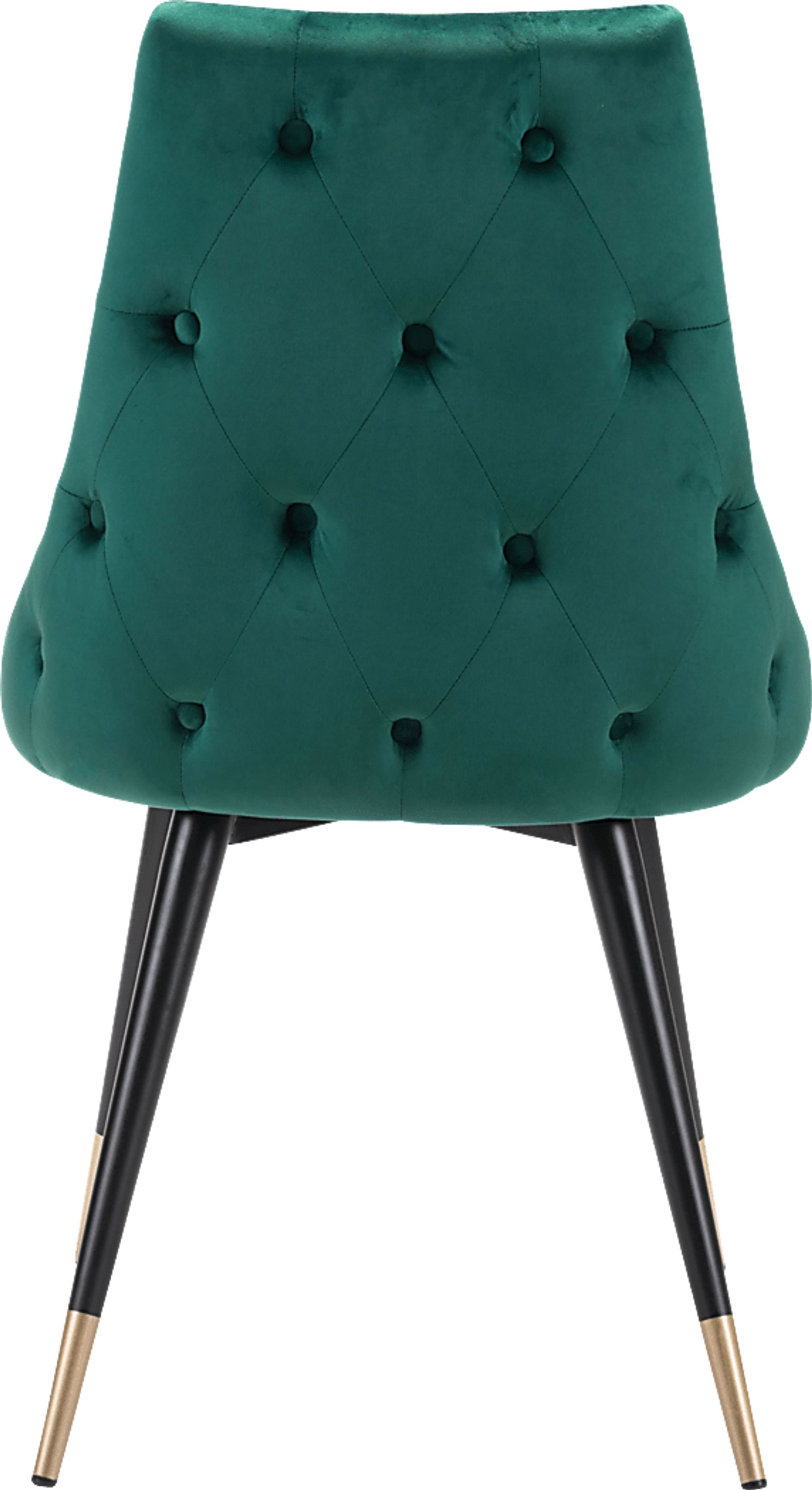 Solveig Green Side Chair, Set of 2 - Image 4