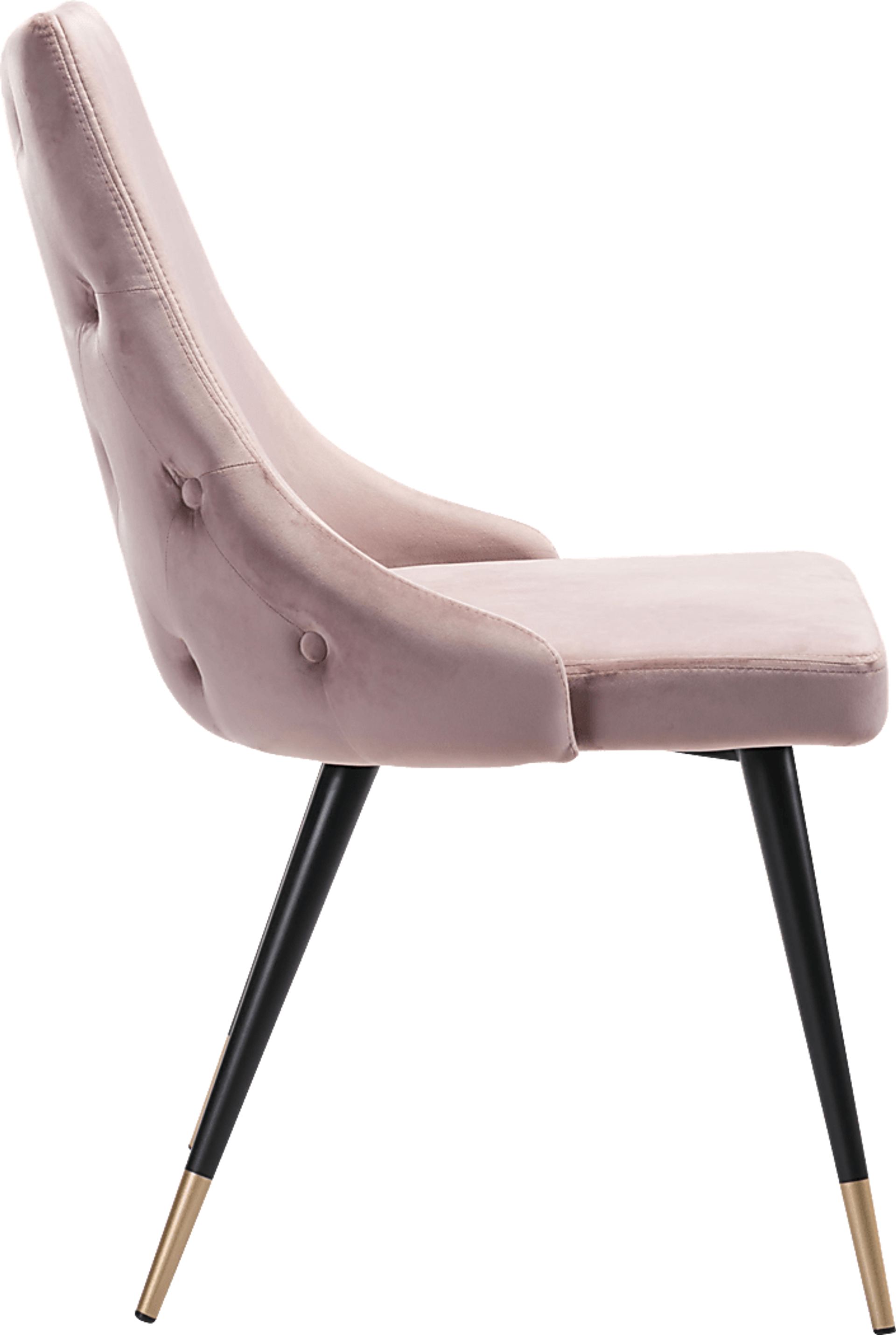Solveig Pink Side Chair, Set of 2 - Image 2