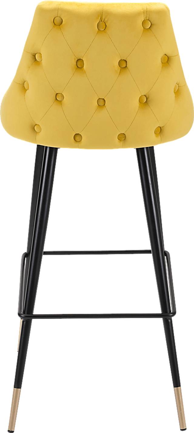 Solveig Yellow Barstool - Thumbnail - Image 4
