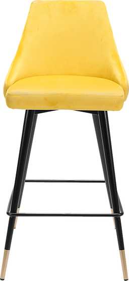 Solveig Black Black,Colors Yellow Counter Height Stool | Rooms to Go