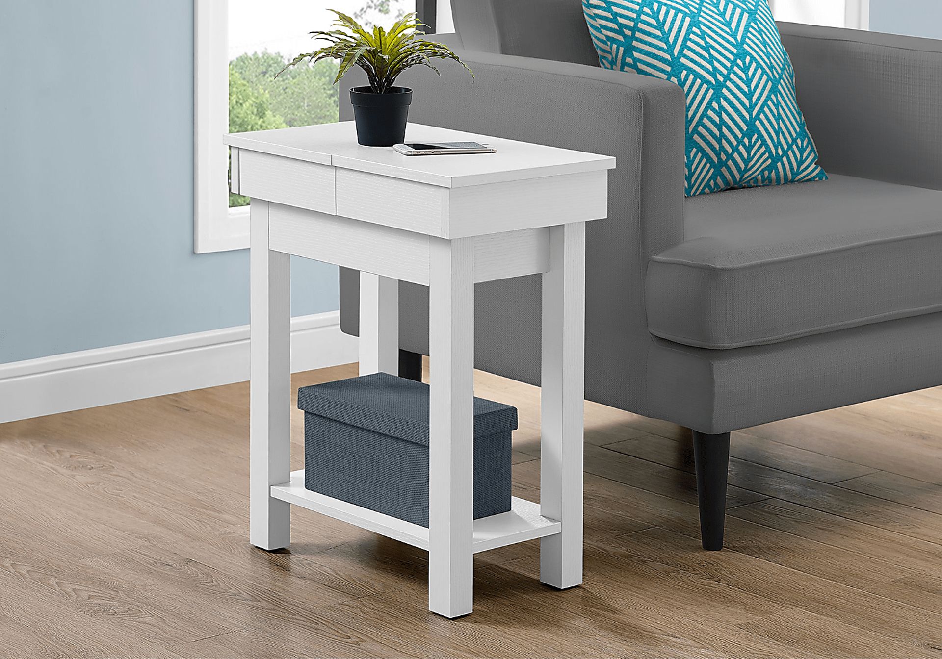 Solway White Accent Table - Image 2