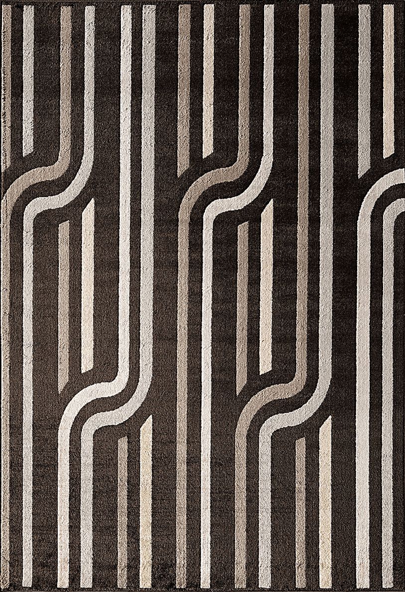 Solyna Brown 5' x 7' Rug