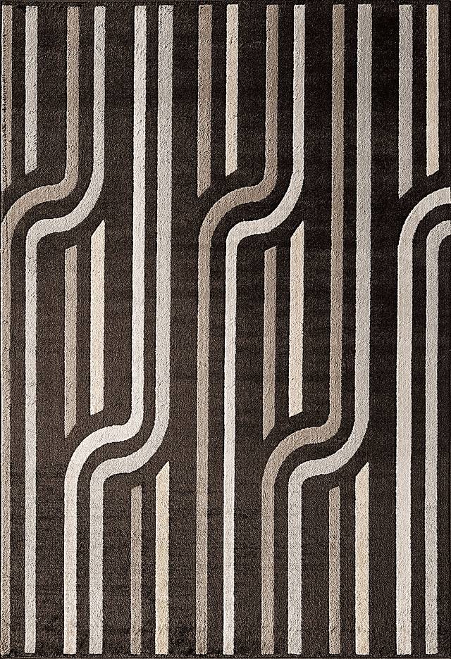 Solyna Brown 5' x 7' Rug - Thumbnail - Image 1