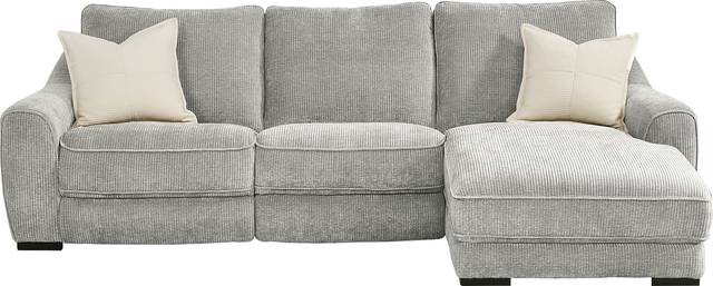 Somerset Gray 3 Pc Dual Power Reclining Sectional - Thumbnail - Image 3