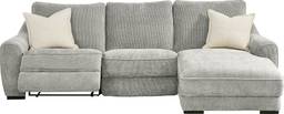3 pc right chaise sectional