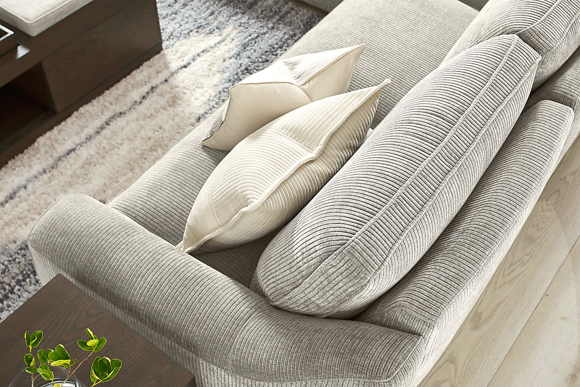 Somerset Gray 6 Pc Dual Power Reclining Sectional - Image 8