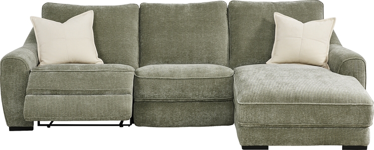 3 pc right chaise sectional