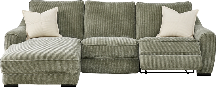 3 pc left chaise sectional
