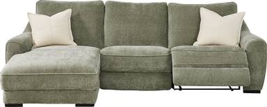3 pc left chaise sectional