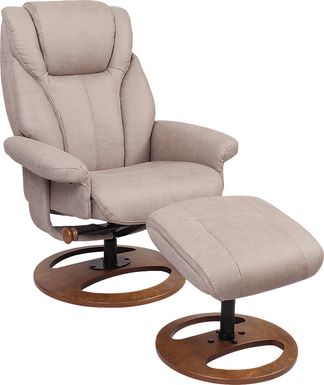 Somerset Way Recliner And Ottoman