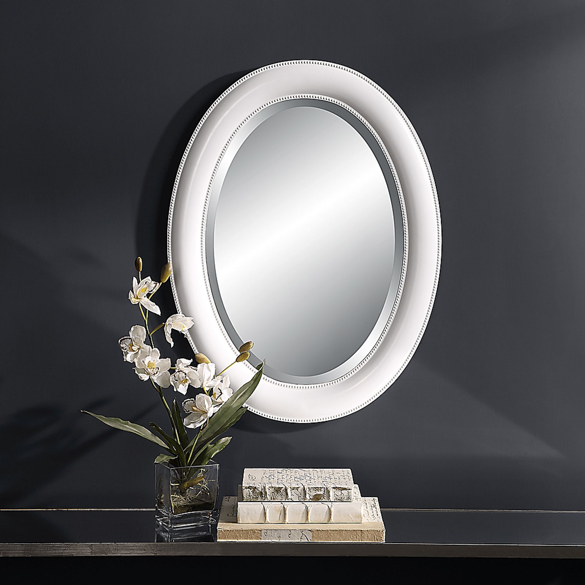 Sommerall White Mirror - Image 5